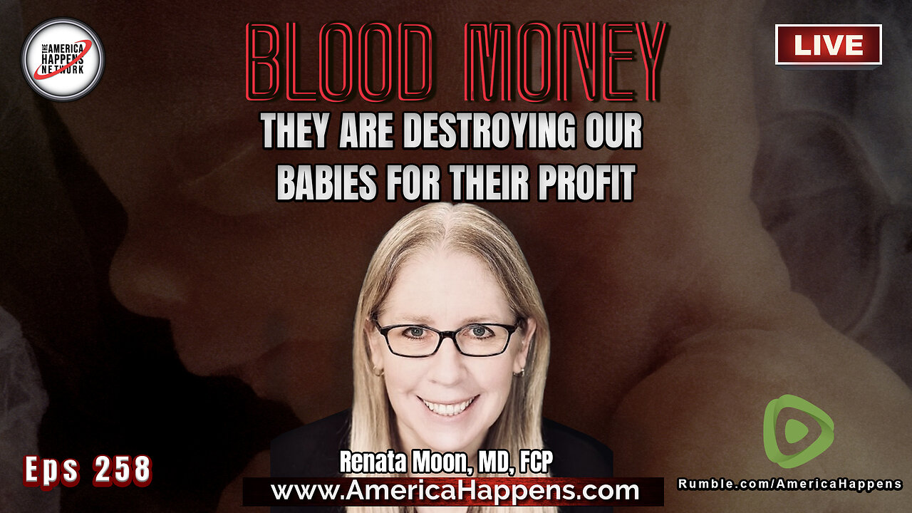 A Special Message from Vem Miller, and Blood Money Eps 258 with Dr. Reneta Moon