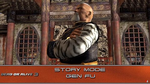 Dead or Alive 3: Story Mode - Gen Fu