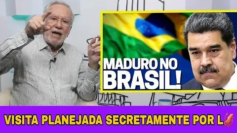 FOI REVELADO! Lula Arquitetou Á Visita Do Ditad0r Maduro Ao Brasil