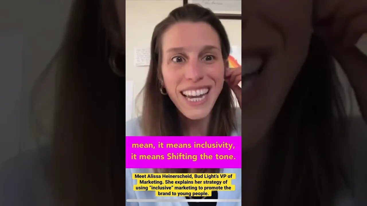 Alissa Heinerscheid, Bud Light’s VP doesn’t understand the consumer