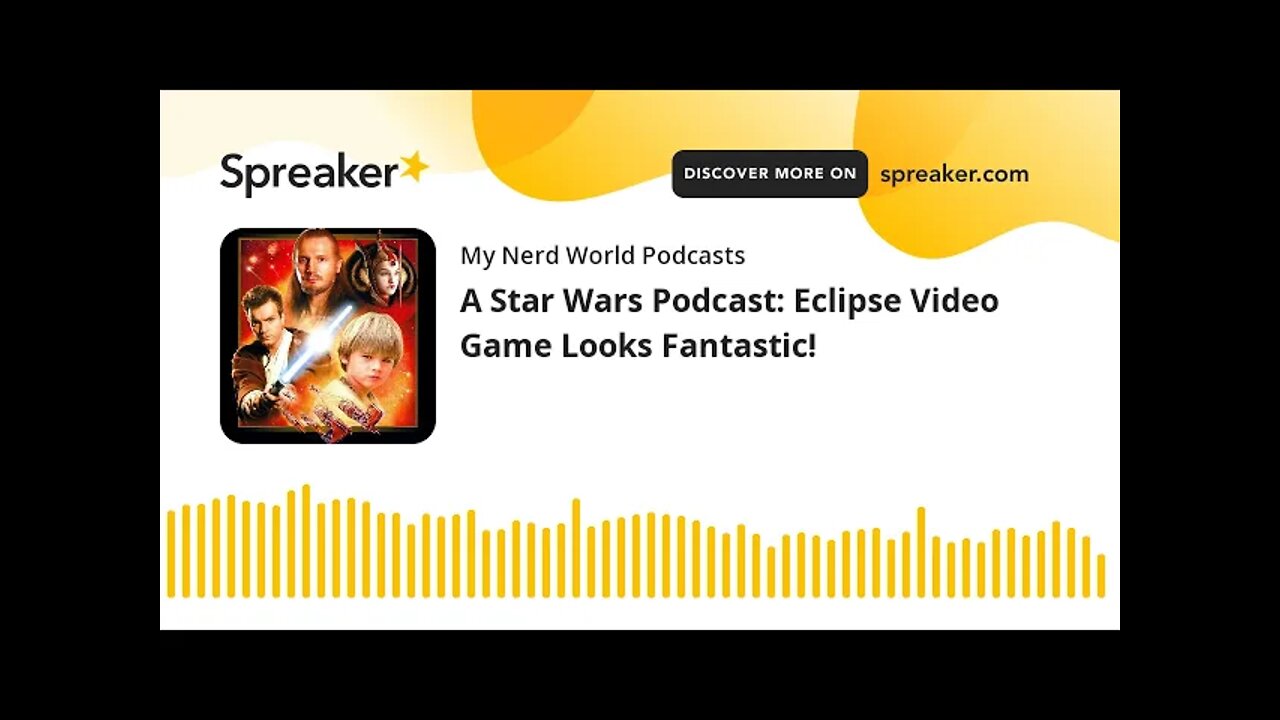 A Star Wars Podcast: Eclipse Video Game Looks Fantastic!