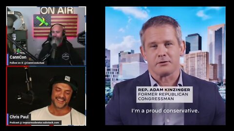 Adam Kinzinger & his Advanced Redpill Weaponry
