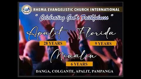 Apalit 28th Annivnersary | AUGUST 24, 2024 Afternoon Service