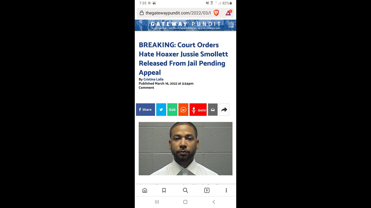 Jussie Smollett released from jail no joke ahhhhhhhhh!!