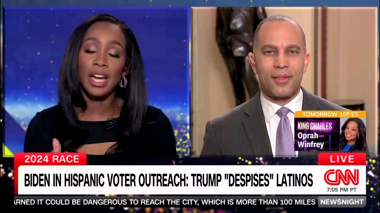 Hakeem Jeffries' to go dead in the eyes with stunning new poll: "New York Times/Siena College poll