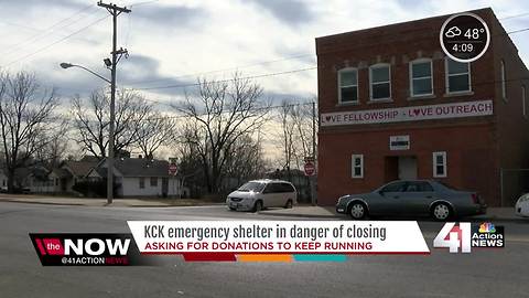 KCK shelter may close due to funding shortage