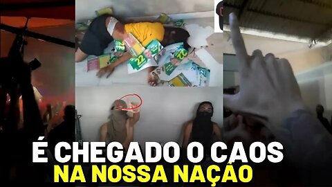 O CRIME COMPENSA - TRAFICANTES COMEMORAM VITÓRIA DE LULA NA PRISÃO E MATAM NA RUA