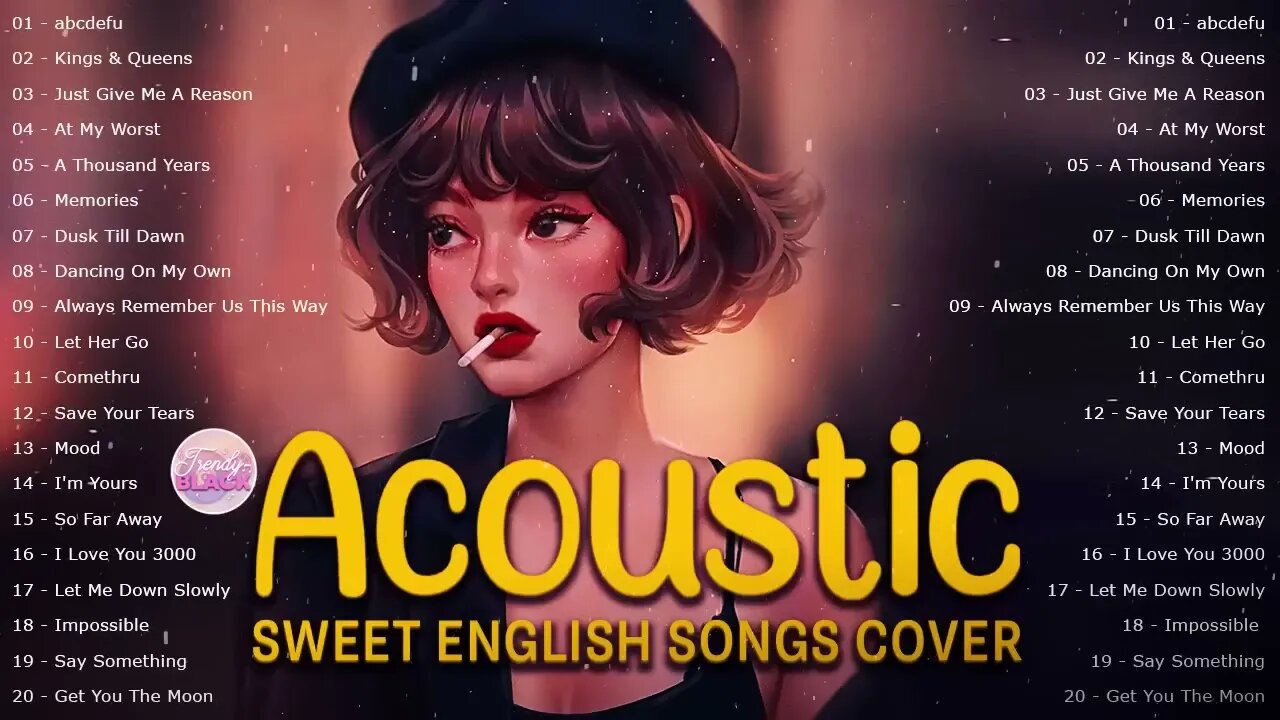 Best English Acoustic Love Songs Cover Playlist 2023 ❤️ Soft Acoustic Cover Of Popular Love Songs 5