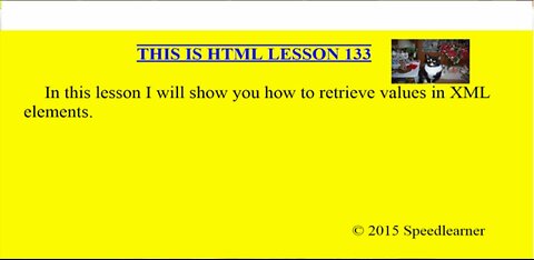 HTML Lesson 133