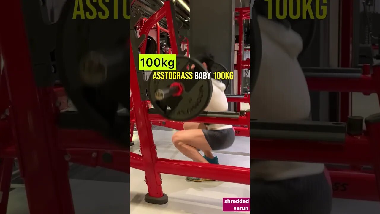 105KG Front Squat | Get Strong&Shredded #shorts #youtubeshorts #viralshorts