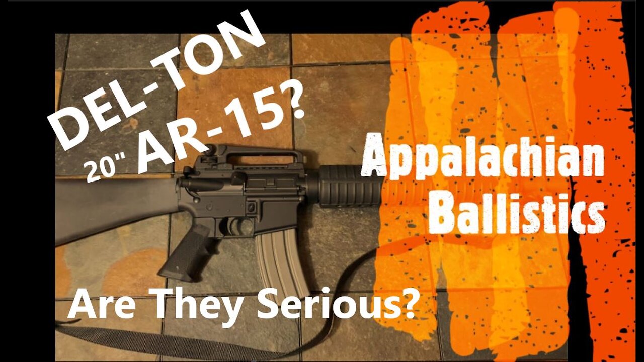 DEL-TON AR-15 A4 20" Kit Review