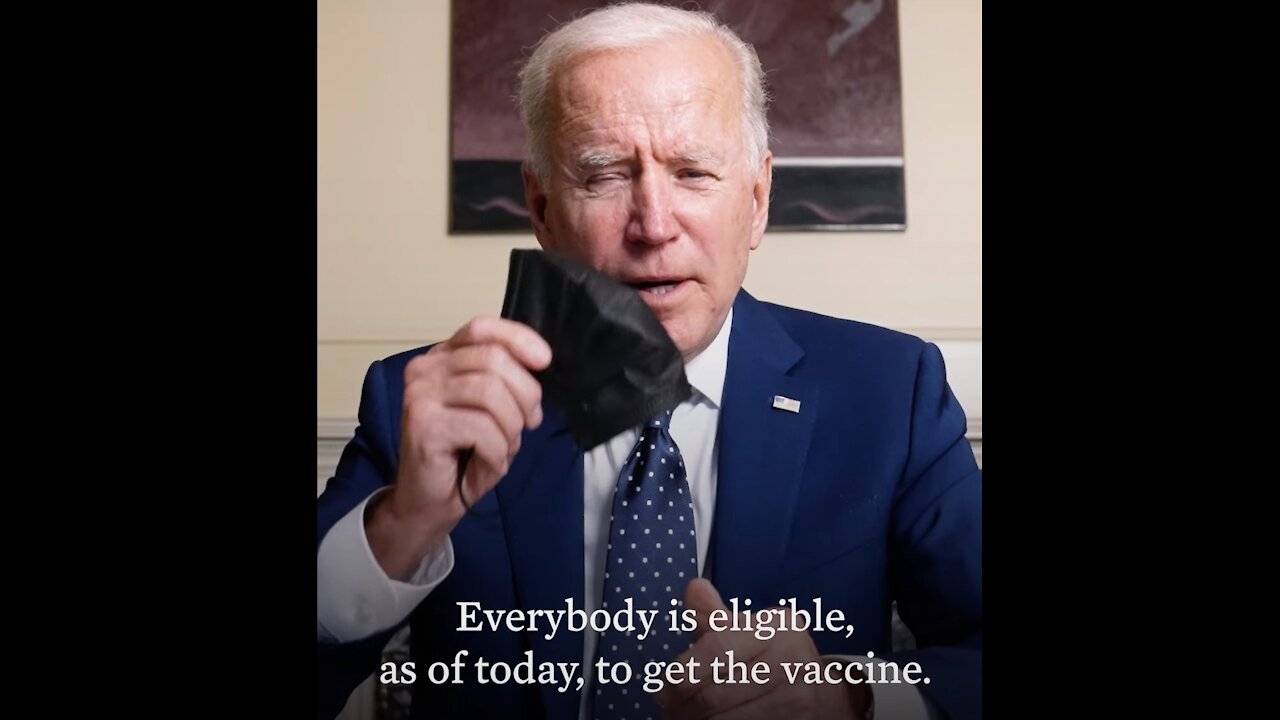 CASTLE ROCK PRESENTS: WHITE HOUSE / BIDEN ANNOUNCES TO GET THE JAB + LOCKDOWN RELATED MUSIC VIDS + LIVE COMMENTS 04/19