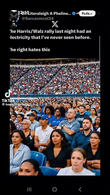 Kamala Harris FAKE CROWD