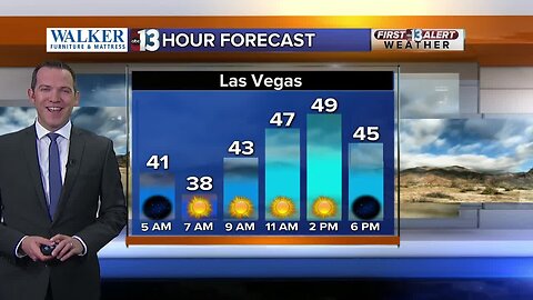 13 First Alert Las Vegas morning forecast | Dec. 16, 2019