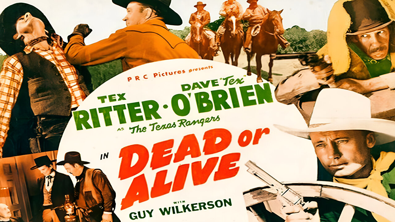 Dead or Alive | Tex Ritter | Full Film