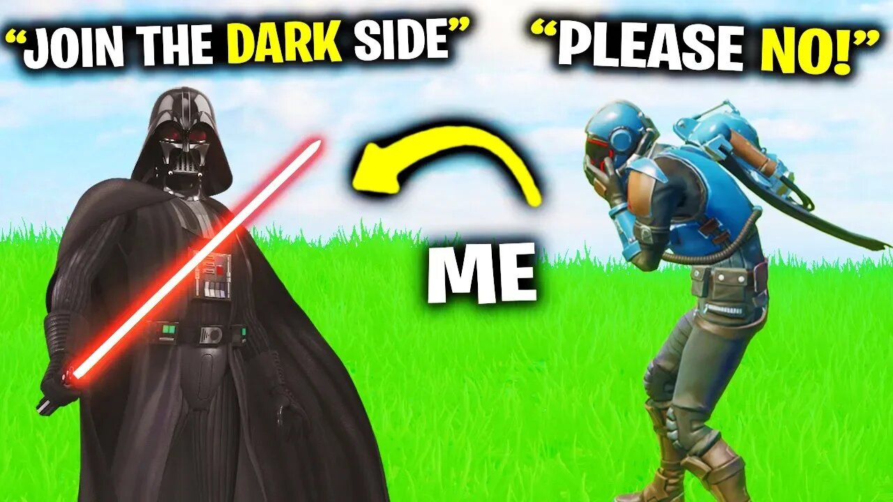 I Pretended To Be Darth Vader.. (Fortnite)