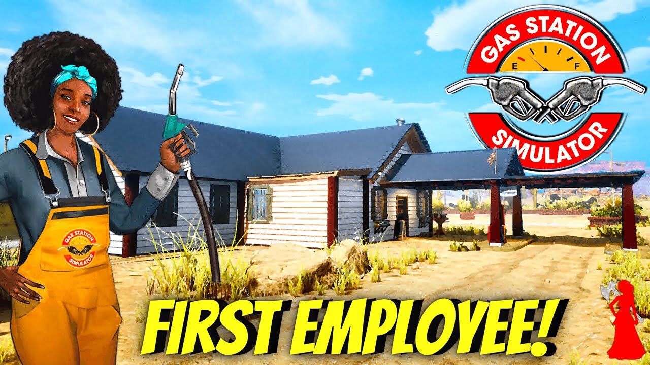 I STARTED MY OWN GAS STATION | GAS STATION SIMULATOR #1