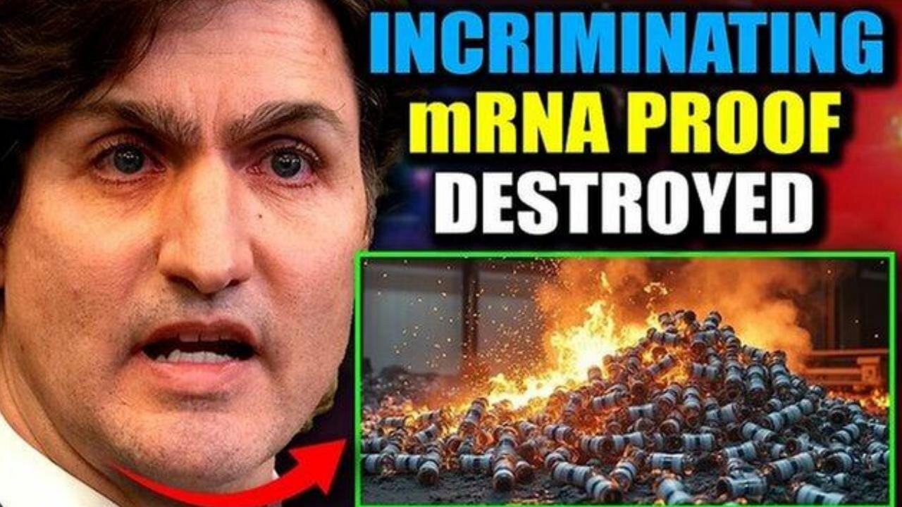 Trudeau Facing Prison for Destroying 'mRNA Genocide' Evidence - Prosecutors