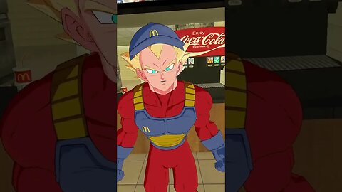Goku vs Vegeta BUT its at McDonalds Pt 3