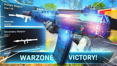 the MOST OVERPOWERED CLASS SETUP in WARZONE! (Best Grau 5.56 Class Setup)