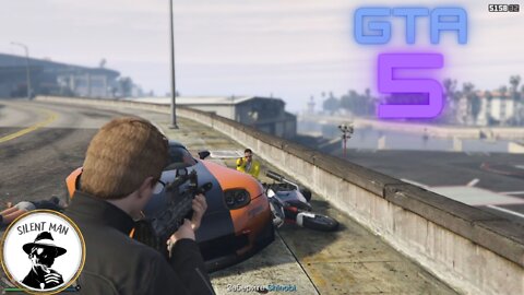 GTA 5 Online. Agency mission #3.