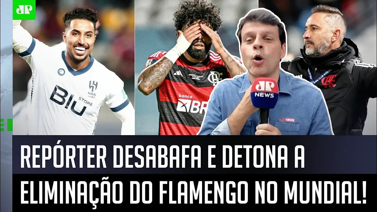 "FOI UM VEXAME do Flamengo! Um SHOW DE HORRORES do VP e..." ELIMINAÇÃO pro Al Hilal é DETONADA!