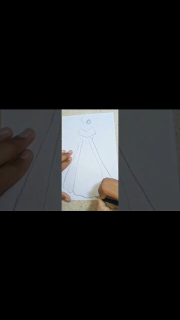 Girl drawing 🥰 #shorts #girldrawing #drawingtutorial #ytshorts #short