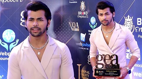 Siddharth Nigam React On Kisi Ka Bhai Kisi Ki Jaan After Winning Global Excellence Awards 2023