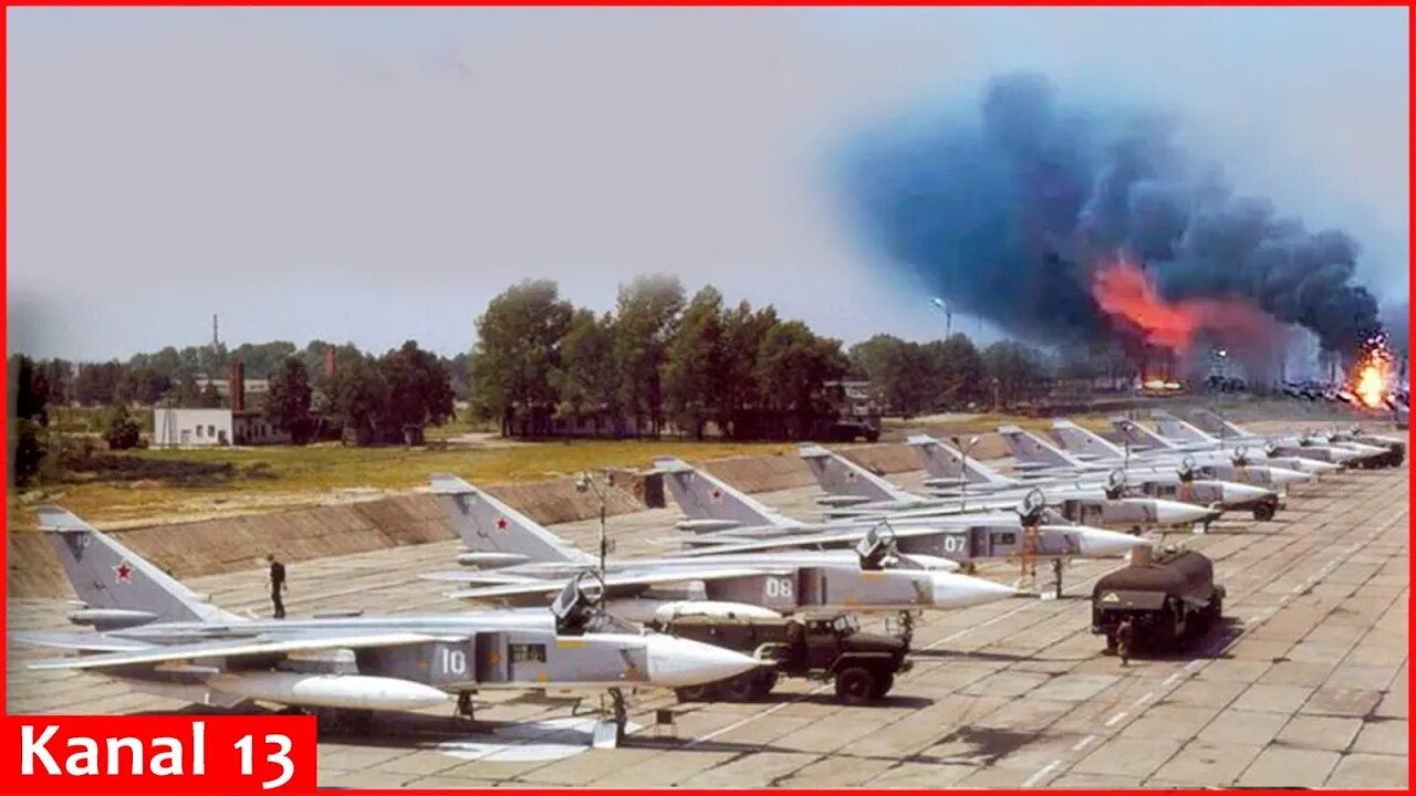 Ukraine struck airfield in Volgograd where were dozens of Russian aircrafts - there were explosions