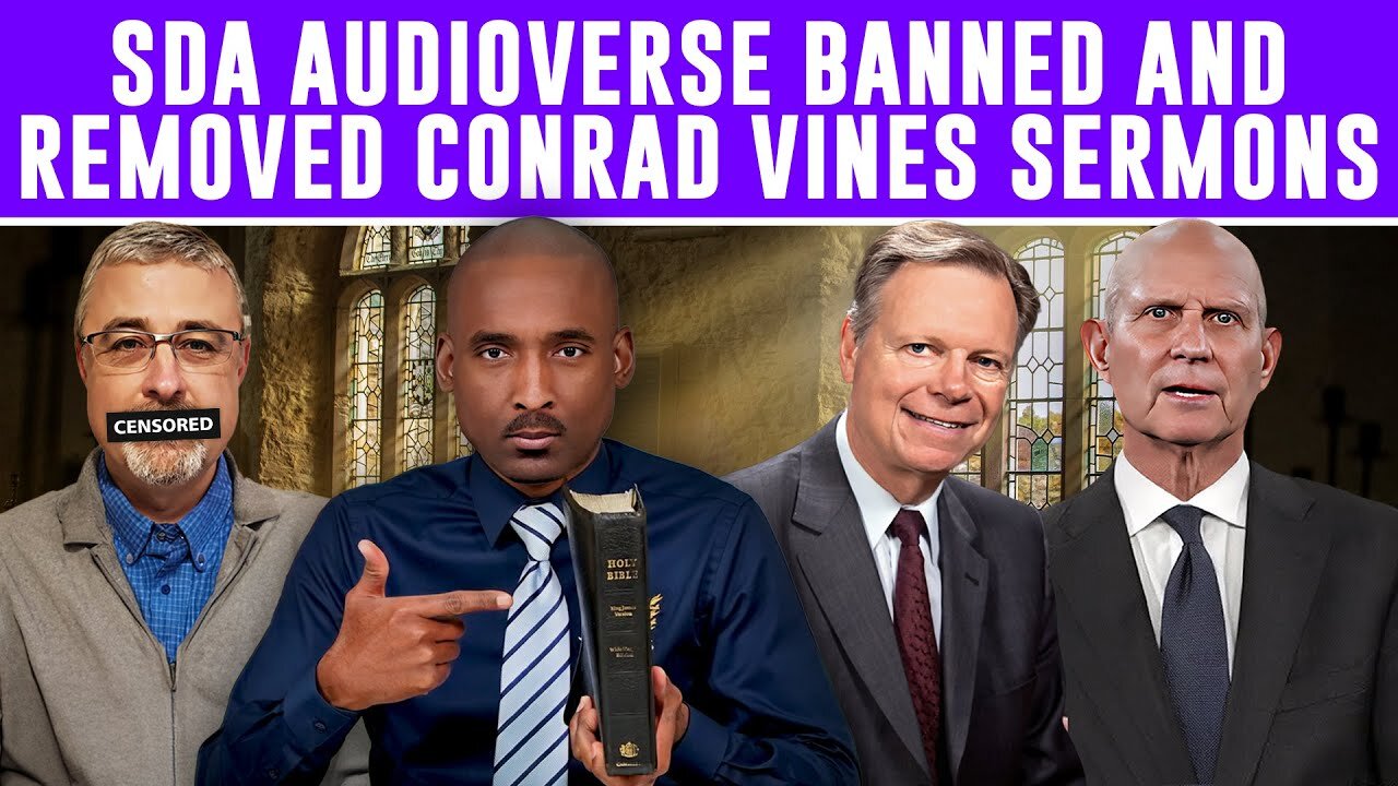 SDA AudioVerse Banned & Removed Dr. Vine’s Sermons. Mark Finley Attacks The Ultra Left & Ultra Right
