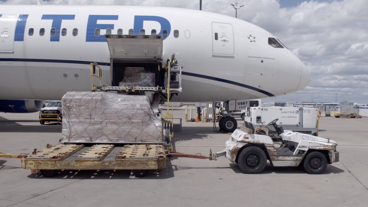 How Cargo-Only Passenger Planes Are Getting Vaccines Beyond U.S.