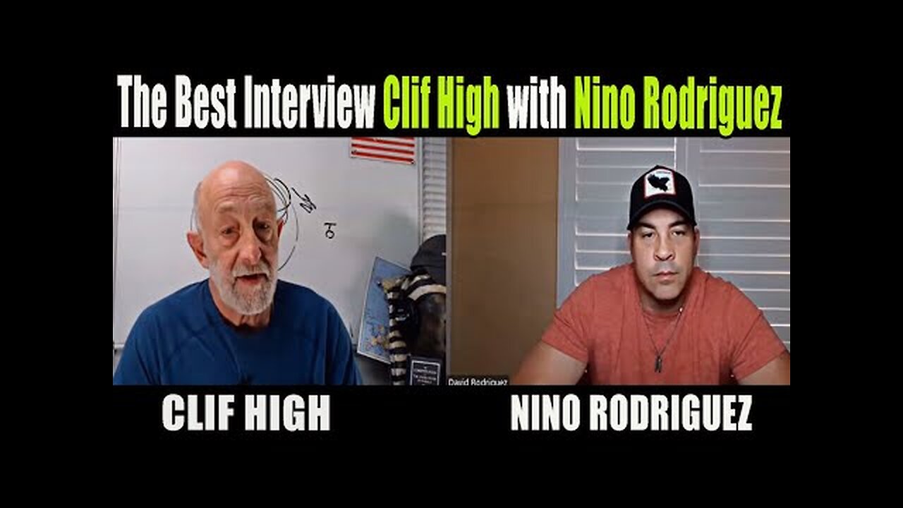 The Best Interview Of Clif High with Nino Rodriguez - CLIF HIGH EXPLORERS' GUIDE TO SCIFI WORLD