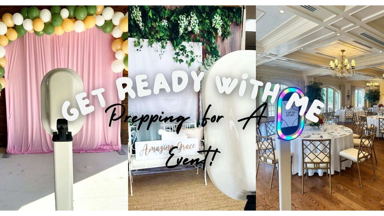 Get Ready With Me: Prepping For A Event!