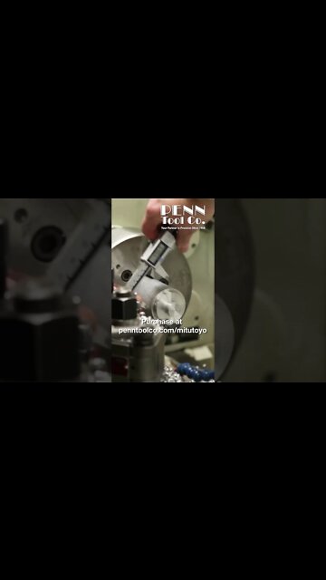 Using calipers to check parts