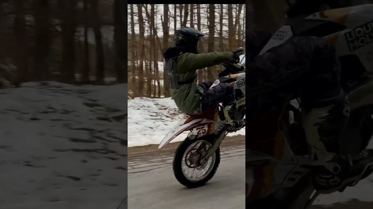Woods bikes turned road bikes? 😈 #dirtbike