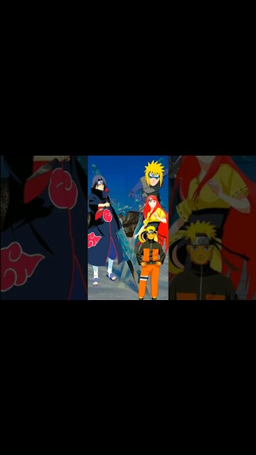 Naruto, Minato, Khusina Melawan Akatsuki.#shorts