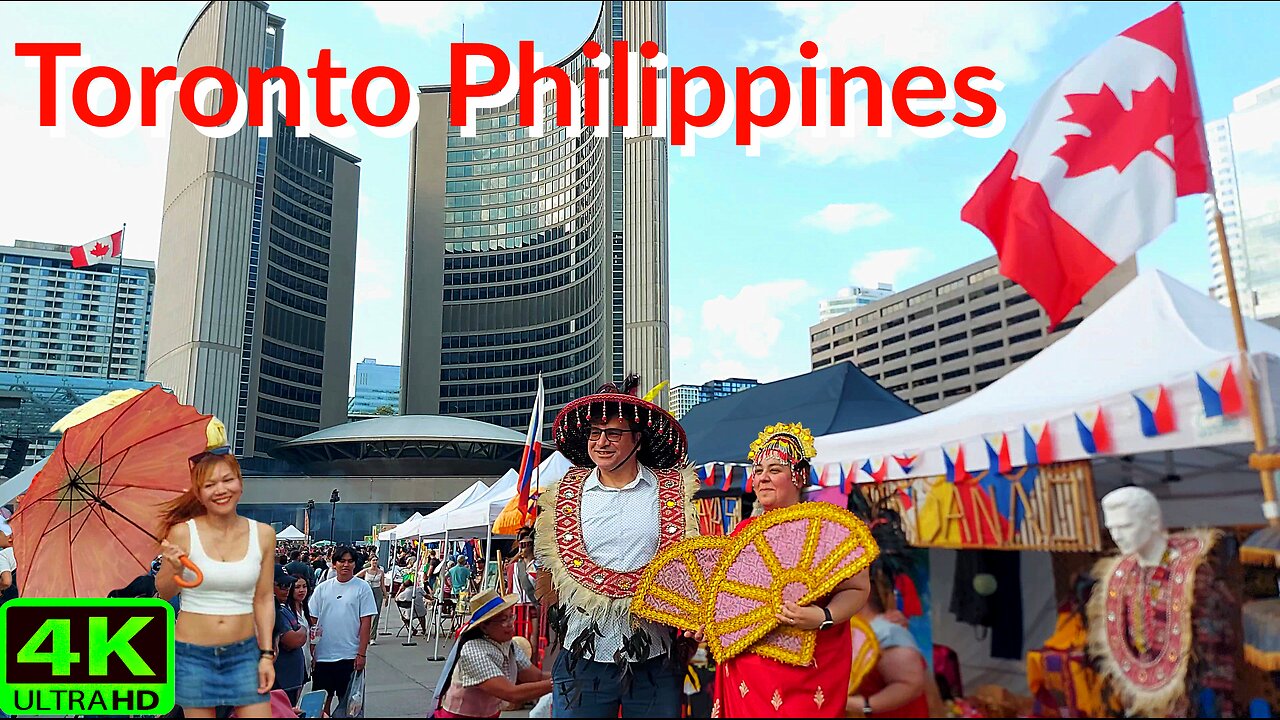 【4K】Toronto Philippines Festival Canada 🇨🇦