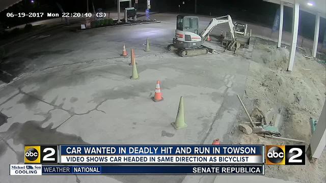 Search continues for driver of first car that hit and killed a bicyclist