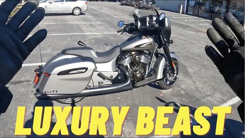 This 2022 Indian Chieftain Elite Is A Luxury Motorcycle With Real Power