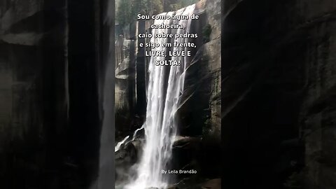 Sou como água de cachoeira- Vídeo de milhões♥️ million video #shorts