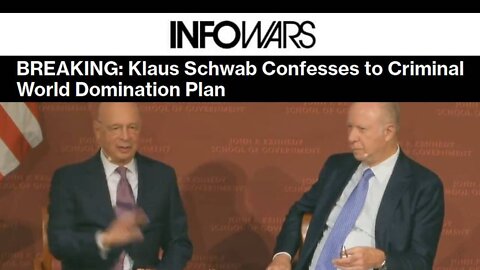 See the Video of Klaus Schwab Admitting Great Reset World Domination Plan