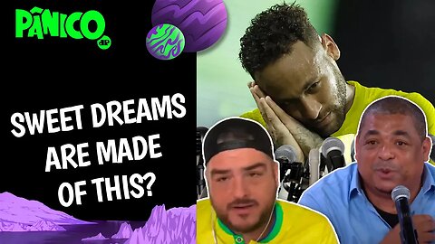 SÓ NOS SONHOS DE NEYMAR NA FISIO A IMPRENSA VOLTA PRO PASSADO SEM MILITÂNCIA? Rica e Vampeta opinam