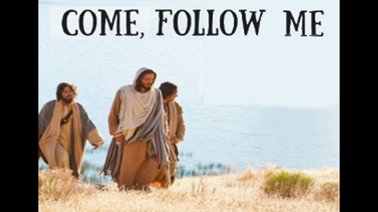 It's Time to FOLLOW JESUS!