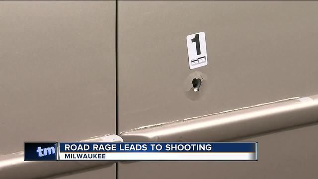 Road rage leads to shooting on Milwaukee's south side