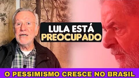 Lule está preocupado com aumento do pessimismo no Brasil