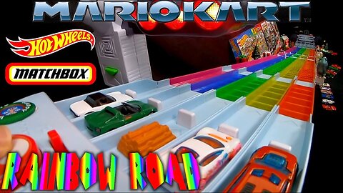 Mario Kart Rainbow Road : Hot Wheels Vs Matchbox Advent Calendars ‼️