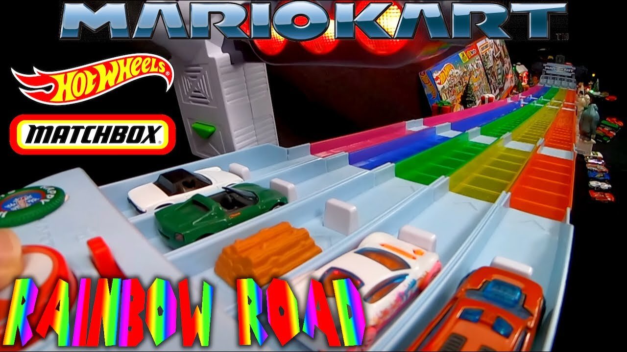 Mario Kart Rainbow Road : Hot Wheels Vs Matchbox Advent Calendars ‼️