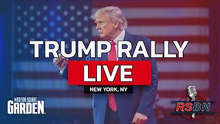 LIVE: Trump Holds a Rally at the Iconic Madison Square Garden in New York - 10/27/24