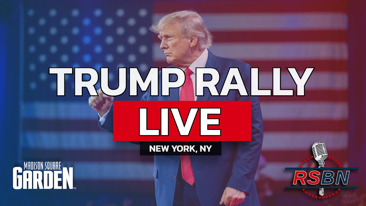 LIVE REPLAY: Trump Holds a Rally at the Iconic Madison Square Garden in New York - 10/27/24