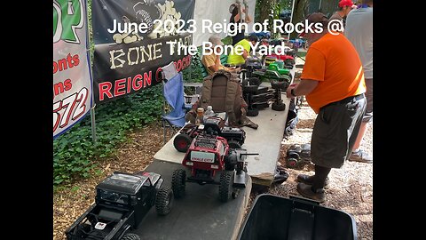 June 2023 RC rock crawler￼ competition ￼